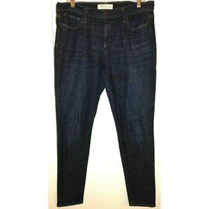 GAP 1969  32/14R Dark Indigo True Skinny Stretch Jeans  27" inseam